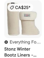Stonz Sherpa Bootie Liners
