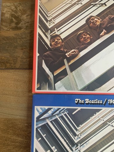 Beatles red blue - beatles, albums