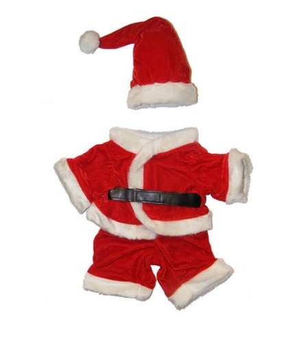 Teddy mountain 4pc - 4pc., santa