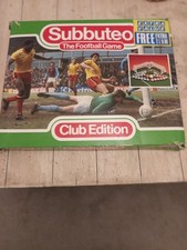 Subbuteo Club Edition 1980s Vintage football game 