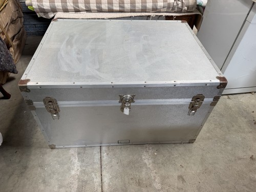 Alloy metal storage trunk - alloy,