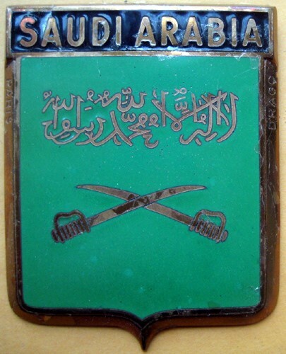 Badge auto car drago 1950s