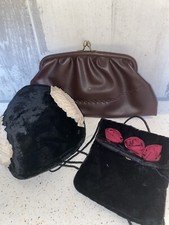 Vintage Hat c.1940’s Black