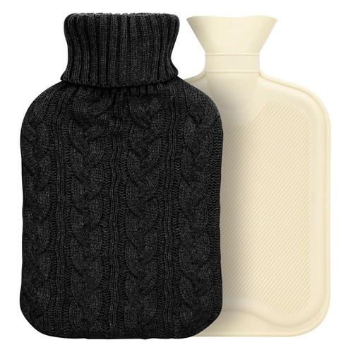 Hot water bottle with - water,