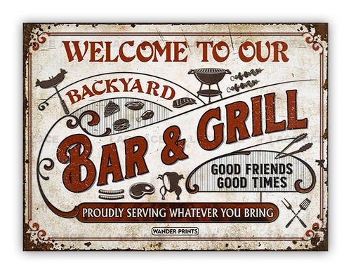 Welcome our backyard - our,