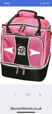 Taylor Bowls Mini Sports Lawn Bowls Bag  - Pink