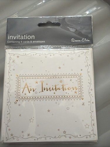 Simon elvin invitation cards - simon,