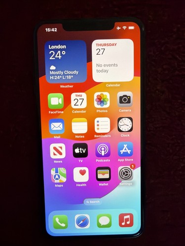 Iphone max 256gb - iphone, black