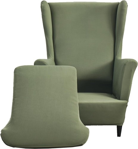 Polyester wing chair covers - chair,