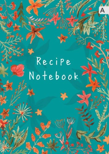 Recipe notebook - recipe, a4