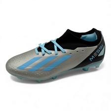adidas X Crazy Fast Messi.3 Firm Ground Kids Football Boots Silver IE4078 UK 5.5