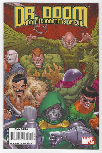 Doctor doom and the masters - doctor,