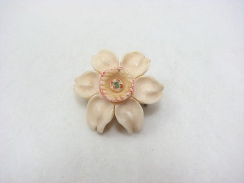 Vintage carved flower - vintage, daffodil