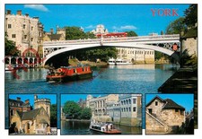 Postcard__York, Lendal Bridge