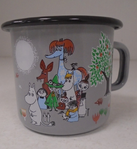 Muurla moomin garden grey - muurla,