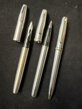 Vintage Sheaffer Imperial Fountain Pen Medium Steel Nib and Prelude set