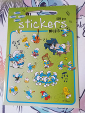 SMURFS STICKERS MUSIC (180