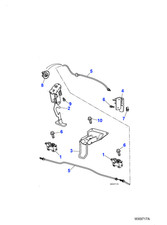 Jaguar Genuine Bonnet Release