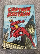 Captain Britain Annual 1978 Comic Book