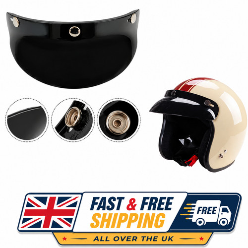 Open motorcycle helmet visor - motorcycle,