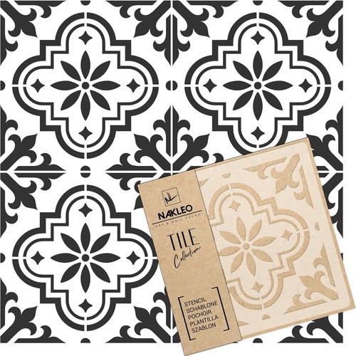 Nakleo tile painting stencil - tile,
