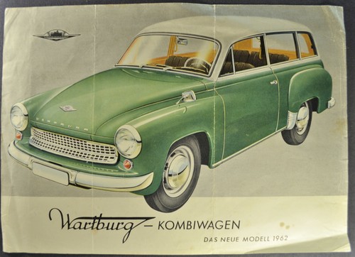 1962 wartburg kombiwagen - 1962,