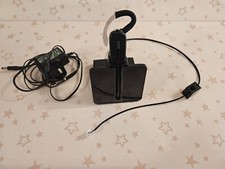 Plantronics C054A Docking Station Cradle With Headset Adaptor Cable, Mic & PSU