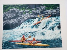 Rick Rush Serigraph Print