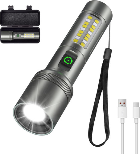 Led rechargeable torch 2000 - led,