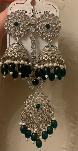 Green indian bollywood bridal - indian,