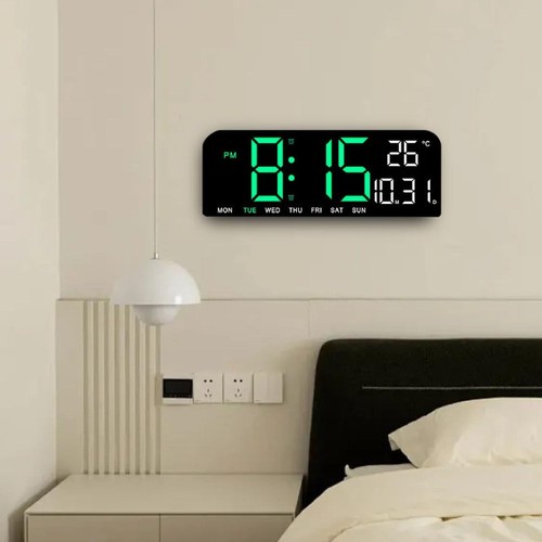 Digital alarm clock big - alarm,