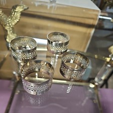4 X Vintage Silver Plated
