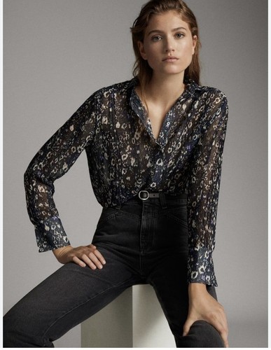 Massimo dutti longline shirt - massimo,