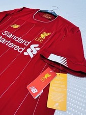 Liverpool FC 2019/20 Club World Cup Final Shirt Jordan Henderson 14 BNWT Size XL