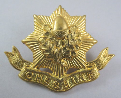 Military brass badge - brass, the