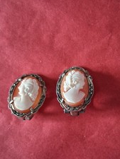 Antique Sterling Silver Cameo