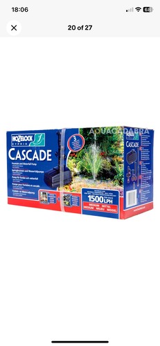 Hozelock cascade fountain - hozelock,
