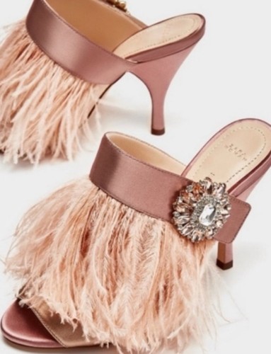 Zara feather mules - zara,