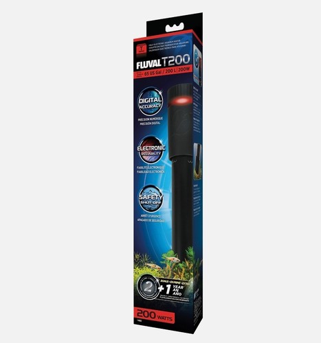 Fluval t200 aquarium - fluval, heater