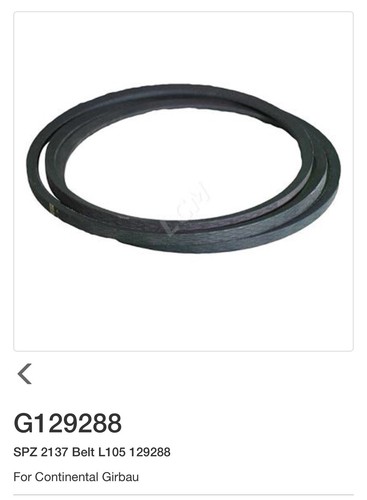 Continental girbau belt part - belt,