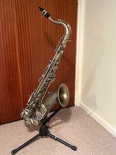 Paul Mauriat PMXT 66R Custom Class Tenor Saxophone, Hiscox case, and accessories