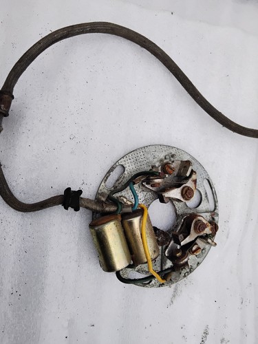 Honda cb350f ignition plate - honda,