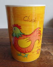 DUNOON STONEWARE FUNKY FARM UTENSIL STORAGE JAR BY JANE BROOKSHAW