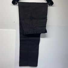 Dickies Cargo Trousers Black Work Pants Utility Combat Style | Men's Size 30 R