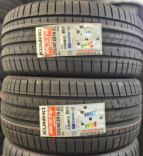New kumho ps72 ecsta 255 - kumho, 255/40