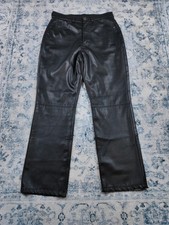 M & S Faux Leather Straight