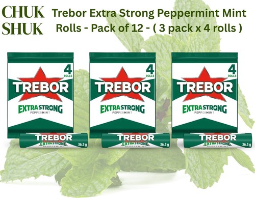 Trebor extra strong peppermint - trebor,