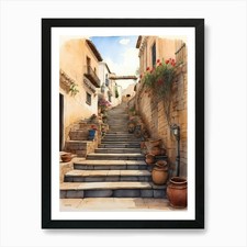 Stairway To Heaven 7 Art Print Framed Wall Art Poster Canvas Print Picture