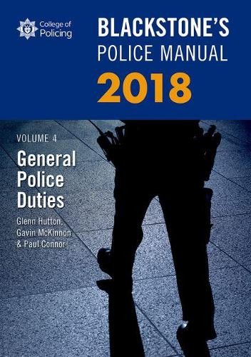 Blackstone police manual - blackstone's,