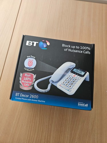 Decor2600 corded telephone - bt,